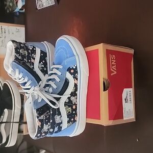 Vans for Boys size 2 hightop space theme